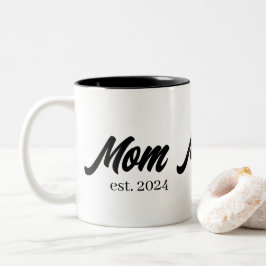 Mama: Geschenke für Junge Mütter Zweifarbige Tasse
