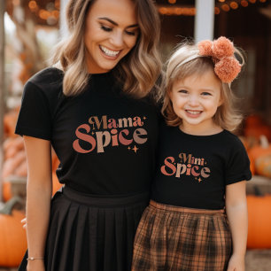 Mama Gewürz und Mini Gewürze Mommy & Me Baby T-shirt