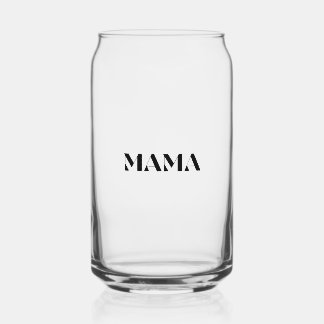MAMA Glass Trinkbehälter Geschenk Dosenglas