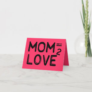Mama gleicht Liebe Karte