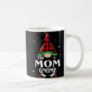 Mama Gnome Buffalo Kariert Matching Familienweihna Kaffeetasse