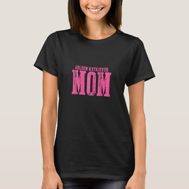 Mama Golden Retriever T-Shirt (Vorderseite)