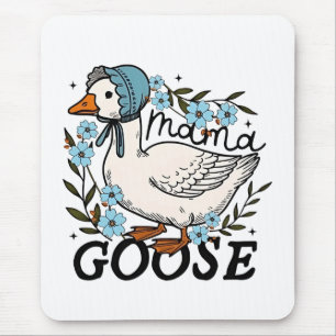 Mama Goose Albern Goose Mütter Day Mousepad
