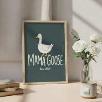 Mama Goose Minimalistische Moderne Mutterschaftsku