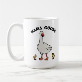 Mama Goose Mug, Cute Mothers Day Ceramic Cup, Mom  Kaffeetasse
