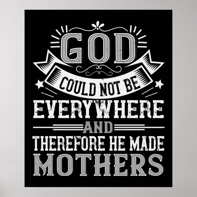 Mama - Gott kann nicht überall sein Poster (Vorne)
