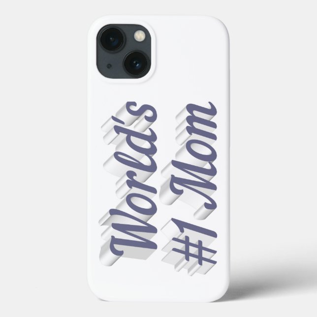 Mama grauer Text iPhone-Hülle Case-Mate iPhone Hülle (Rückseite)