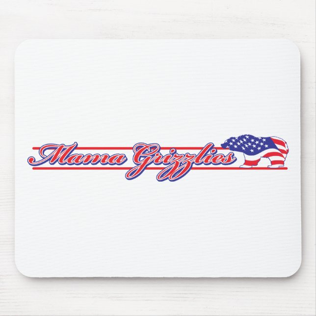 Mama Grizzlies Mousepad (Vorne)