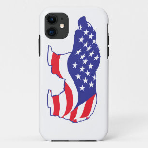 Mama Grizzly Patriotic Grizzly Case-Mate iPhone Hülle