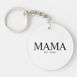 Mama Gründungsjahr Schlüsselanhänger