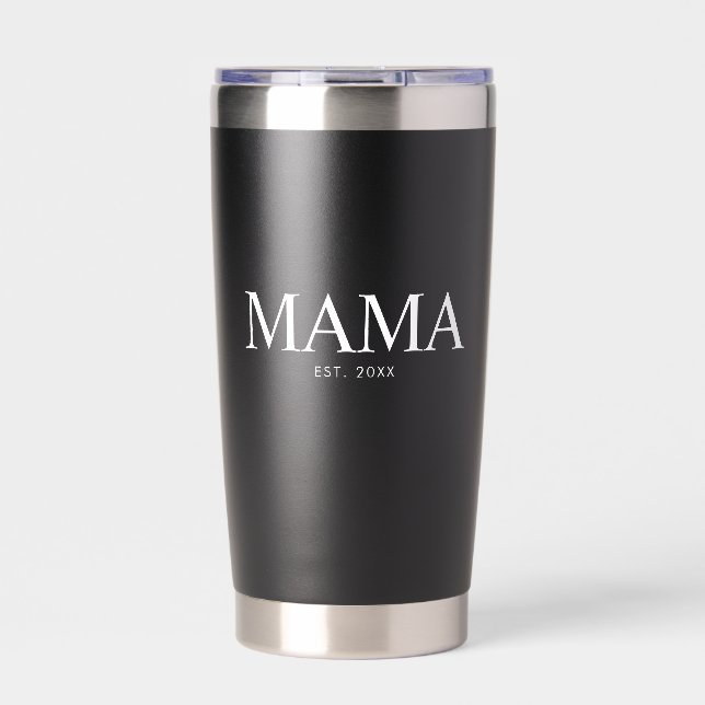Mama Gründungsjahr Thermobecher (Vorderseite)