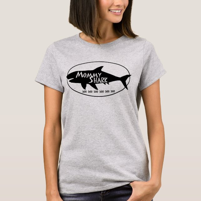 Mama-Haifisch T-Shirt (Vorderseite)