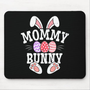 Mama Häschen Frohe Ostern Tag passende Familie Ost Mousepad