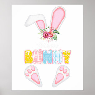 Mama Hase (2), Retro, Vintage Poster