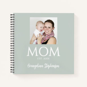 Mama hat Caps Green New Mom Journal gegründet Notizbuch