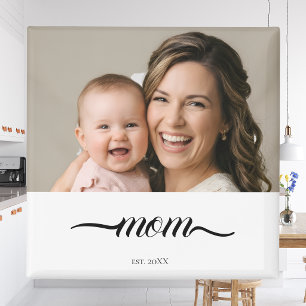 Mama hat das weiße Foto im Jahr custom eingerichte Magnet