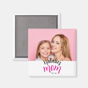 Mama hat den Kindernamen im Jahr Custom etabliert  Magnet