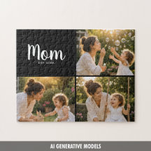 Mama hat ein Foto-Erinnerungsgeschenk eingerichtet