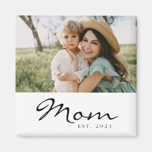 Mama hat ein Foto-Geschenk etabliert Magnet