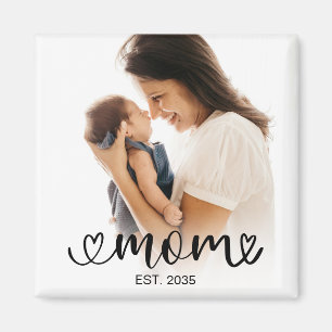 Mama hat ein Fotogeschenk eingerichtet Magnet
