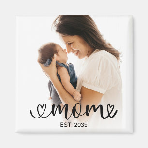 Mama hat ein Fotogeschenk eingerichtet Magnet
