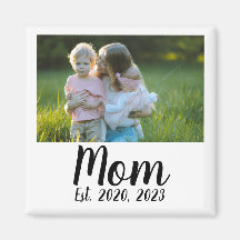 Mama hat ein Fotogeschenk Magnet
