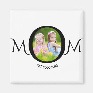 Mama hat ein Fotogeschenk Magnet eingerichtet