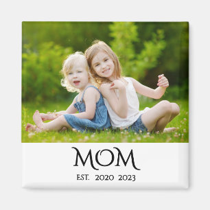 Mama hat ein Fotogeschenk Magnet eingerichtet