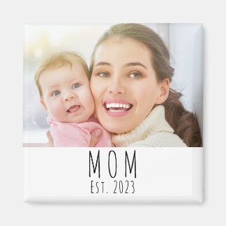 Mama hat ein Fotogeschenk Magnet eingerichtet