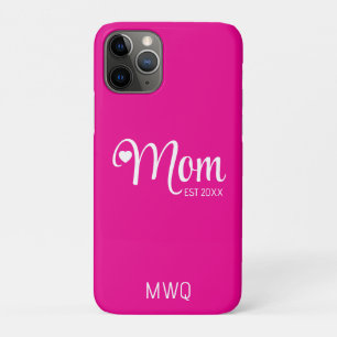 Mama hat einfaches Skript Mütter Rosa eingerichtet Case-Mate iPhone Hülle