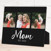 Mama hat elegantes Skript Schwarz 3 Foto erstellt