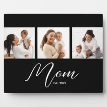 Mama hat elegantes Skript Schwarz 3 Foto