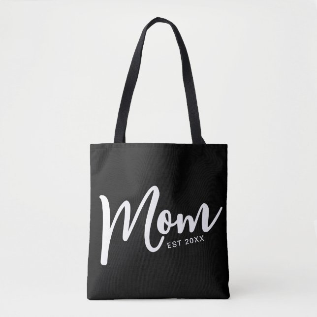 Mama hat es geschafft, weißes Skript (Vorderseite)