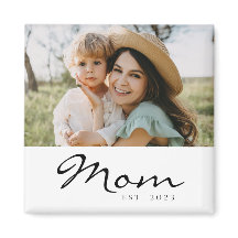 Mama hat Foto-Geschenk etabliert