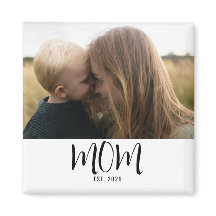 Mama hat Foto-Geschenk etabliert 