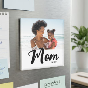 Mama hat Foto-Geschenk etabliert Magnet