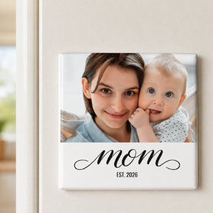 Mama hat Foto-Geschenk etabliert Magnet