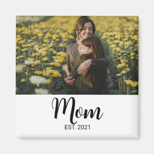 Mama hat Foto-Geschenk etabliert Magnet