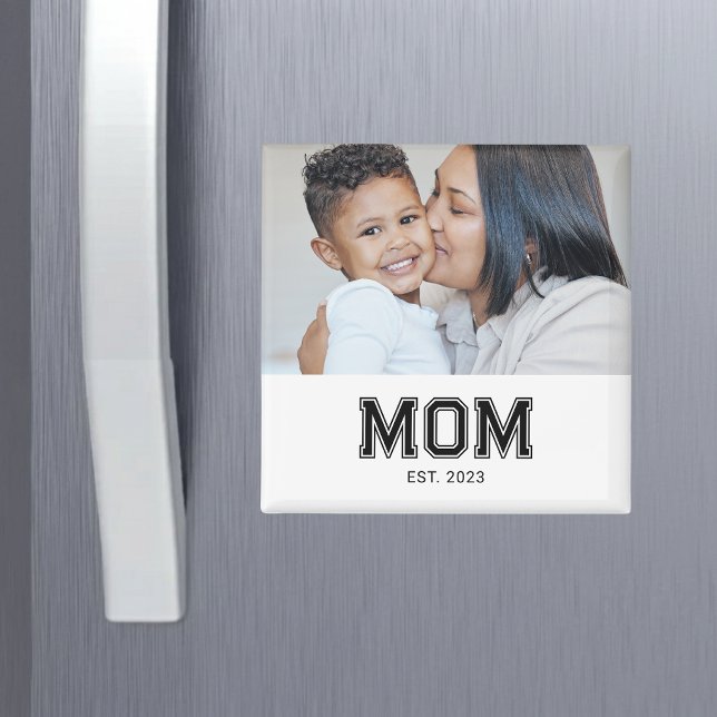 Mama hat Foto-Geschenk gegründet Magnet (Von Creator hochgeladen)