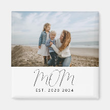 Mama hat Foto-Geschenk gegründet