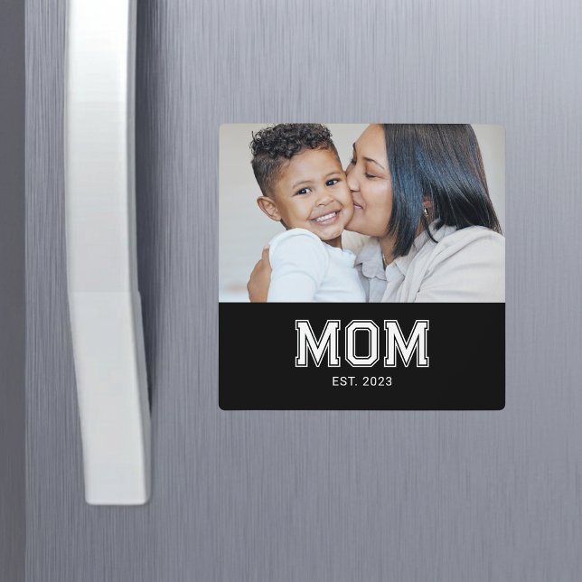 Mama hat Foto zum Muttertag Magnet gegründet (Von Creator hochgeladen)
