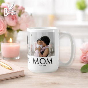 Mama hat klassische Caps Weiß Foto erstellt Kaffeetasse