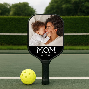 Mama hat lustige Typografie-Fotos gemacht Pickleball Schläger