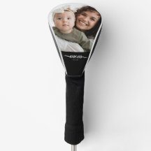 Mama hat lustiges Skript-Foto angepasst Golfkopfab
