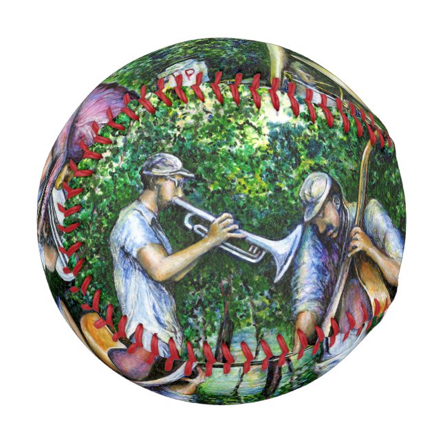 Mama hat mich nie vor Tuba-Spielern gewarnt Baseball (Vorderseite Links)