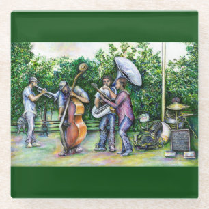 Mama hat mich nie vor Tuba-Spielern gewarnt Glasuntersetzer