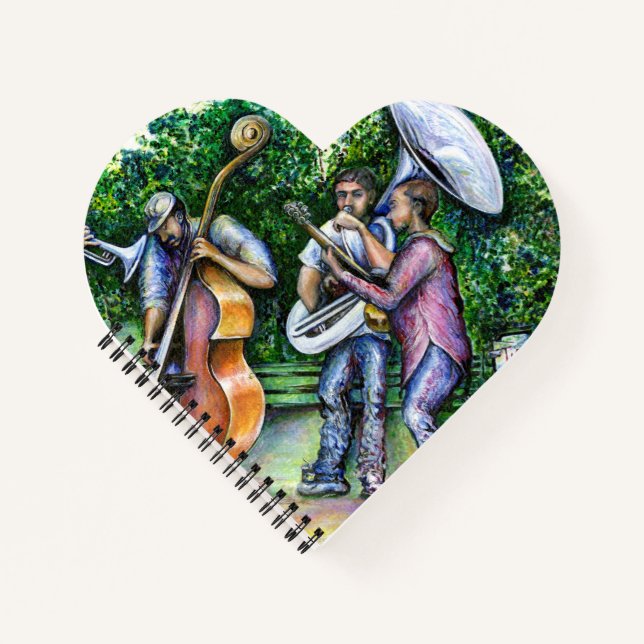 Mama hat mich nie vor Tuba-Spielern gewarnt Notizbuch (Vorderseite)