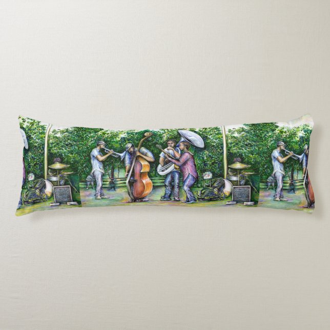 Mama hat mich nie vor Tuba-Spielern gewarnt Seitenschläferkissen (Vorderseite)