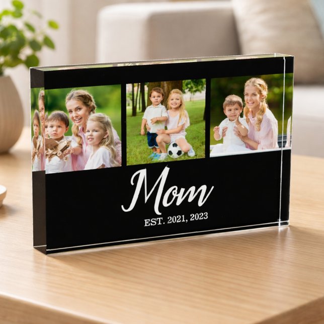 Mama hat Modern Script 3 etabliert Fotoblock (Von Creator hochgeladen)