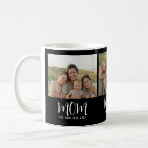 Mama hat modernen Schriftzug Schwarz 3 Fotos Kaffeetasse